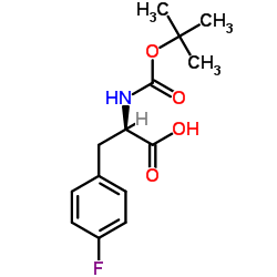 Boc-L-phe(4-F)-OH