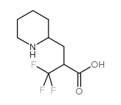 3,3,3-trifluoro-2-(piperidin-2-ylmethyl)propanoic acid