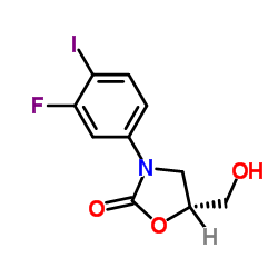 (5r)-3-(3-fluoro-4-iodophenyl)-5-hydroxymethyloxazolidin-2-one CAS:487041-08-7 第1张