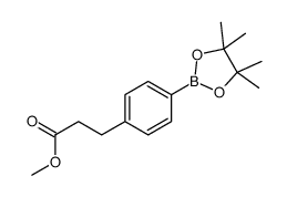 methyl 3-[4-(4,4,5,5-tetramethyl-1,3,2-dioxaborolan-2-yl)phenyl]propanoate