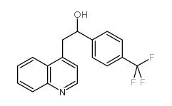 2-quinolin-4-yl-1-[4-(trifluoromethyl)phenyl]ethanol