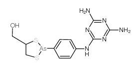 [2-[4-[(4,6-diamino-1,3,5-triazin-2-yl)amino]phenyl]-1,3,2-dithiarsolan-4-yl]methanol