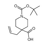 4-Allyl-1-{[(2-methyl-2-propanyl)oxy]carbonyl}-4-piperidinecarbox ylic acid