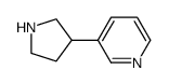 Pyridine,3-(3-pyrrolidinyl)-, (+)