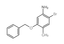 2-bromo-4-methyl-5-phenylmethoxyaniline