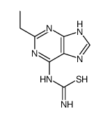 (2-ethyl-7H-purin-6-yl)thiourea