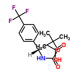 (3S)-3-[(2-methylpropan-2-yl)oxycarbonylamino]-3-[4-(trifluoromethyl)phenyl]propanoic acid