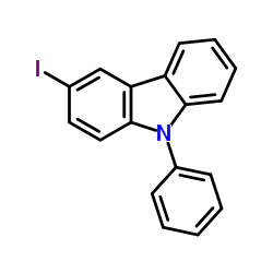 3-iodo-9-phenylcarbazole CAS:502161-03-7 第1张