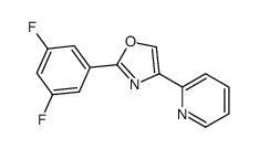 2-(3,5-difluorophenyl)-4-pyridin-2-yl-1,3-oxazole