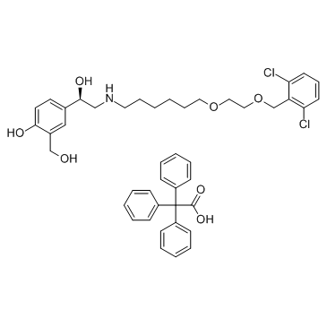 Benzeneacetic Acid, α,α-diphenyl-, CoMpd. With (α1R)-α1-[[[6-[2-[(2,6-dichlorophenyl)Methoxy]ethoxy]hexyl]aMino]Methyl]-4-hydroxy-1,3-benzenediMethanol (1:1) CAS:503070-58-4 manufacturer price 第1张