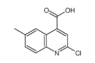 2-chloro-6-methylquinoline-4-carboxylic acid