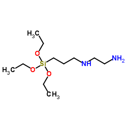 N-(2-Aminoethyl)-3-aminopropyltriethoxysilane Cas:5089-72-5 第1张