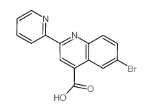 6-Bromo-2-pyridin-2-ylquinoline-4-carboxylic acid