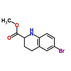 6-bromo-1,2,3,4-tetrahydro-quinoline-2-carboxylic acid methyl ester