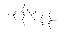 5-bromo-2-(difluoro(3,4,5-trifluorophenoxy)methyl)-1,3-difluorobenzene CAS:511540-64-0 manufacturer price 第1张