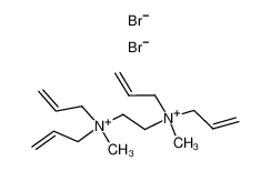 methyl-[2-[methyl-bis(prop-2-enyl)azaniumyl]ethyl]-bis(prop-2-enyl)azanium,dibromide CAS:51523-43-4 第1张