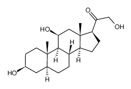 1-[(3S,5S,8S,9S,10S,11S,13S,14S,17S)-3,11-dihydroxy-10,13-dimethyl-2,3,4,5,6,7,8,9,11,12,14,15,16,17-tetradecahydro-1H-cyclopenta[a]phenanthren-17-yl]-2-hydroxyethanone