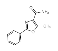 5-methyl-2-phenyl-1,3-oxazole-4-carboxamide