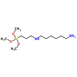 N'-(3-trimethoxysilylpropyl)hexane-1,6-diamine Cas:51895-58-0 第1张