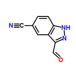 5-Cyano indazole-3-carboxaldehyde