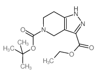 5-tert-butyl 3-ethyl 6,7-dihydro-1H-pyrazolo[4,3-c]pyridine-3,5(4H)-dicarboxylate