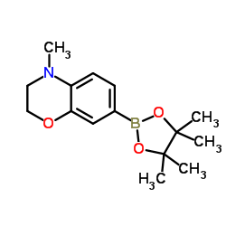 4-methyl-7-(4,4,5,5-tetramethyl-1,3,2-dioxaborolan-2-yl)-2,3-dihydro-1,4-benzoxazine