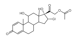 16α-Chlor-prednisolon-21-acetat