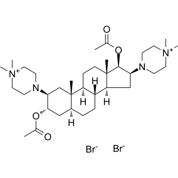 4,4'-((2beta,3alpha,5alpha,16beta,17beta)-3,17-Bis(acetyloxy)androstane-2,16-diyl)bis(1,1-dimethyl-piperazinium) dibromide