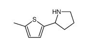 2-(5-methylthiophen-2-yl)pyrrolidine CAS:524674-41-7 第1张