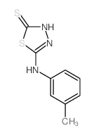 5-m-tolylamino-[1,3,4]thiadiazole-2-thiol