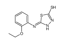 5-(2-ethoxyanilino)-3H-1,3,4-thiadiazole-2-thione CAS:52494-34-5 第1张