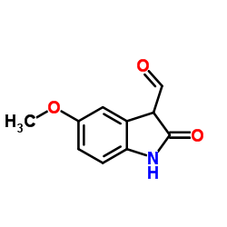 5-Methoxy-2-oxoindoline-3-carbaldehyde