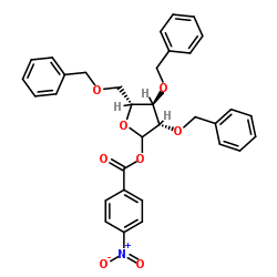 2,3,5-tri-O-benzyl-1,0-(4-nitrobenzoyl)-D-arabinofuranose CAS:52522-49-3 manufacturer price 第1张