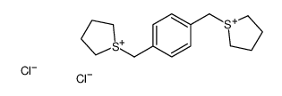 1-[[4-(thiolan-1-ium-1-ylmethyl)phenyl]methyl]thiolan-1-ium,dichloride