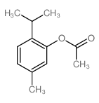 (5-methyl-2-propan-2-ylphenyl) acetate