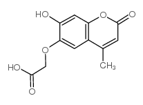 2-(7-hydroxy-4-methyl-2-oxochromen-6-yl)oxyacetic acid