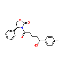(4S)-3-[(5R)-5-(4-Fluorophenyl)-5-hydroxypentanoyl]-4-phenyl-1,3-oxazolidin-2-one Cas:528565-93-7 第1张