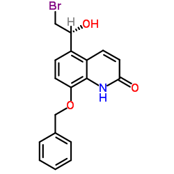 8-Benzyloxy-5-((R)-2-broMo-1-hydroxyethyl)-1H-quinolinone Cas:530084-79-8 第1张
