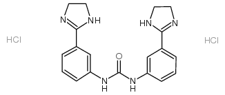 1,3-bis[3-(4,5-dihydro-1H-imidazol-2-yl)phenyl]urea,dihydrochloride