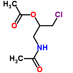 (1-acetamido-3-chloropropan-2-yl) acetate CAS:53460-78-9 第1张