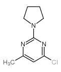 4-chloro-6-methyl-2-pyrrolidin-1-ylpyrimidine