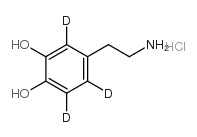 2-(3,4-dihydroxyphenyl-d3)ethylamine hcl