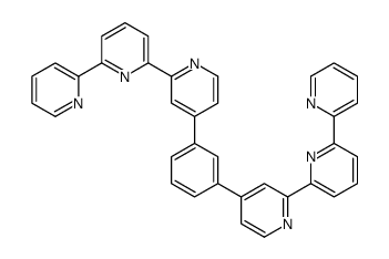 2-pyridin-2-yl-6-[4-[3-[2-(6-pyridin-2-ylpyridin-2-yl)pyridin-4-yl]phenyl]pyridin-2-yl]pyridine