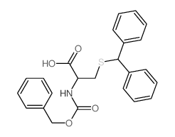 3-benzhydrylsulfanyl-2-(phenylmethoxycarbonylamino)propanoic acid