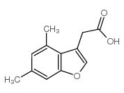 2-(4,6-dimethyl-1-benzofuran-3-yl)acetic acid