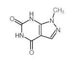 1-methyl-1H-pyrazolo[3,4-d]pyrimidine-4,6(5H,7H)-dione CAS:5401-15-0 第1张