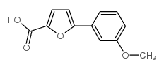 5-(3-methoxyphenyl)furan-2-carboxylic acid CAS:54022-96-7 第1张