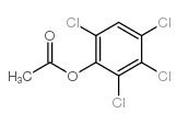 (2,3,4,6-tetrachlorophenyl) acetate CAS:5435-60-9 第1张