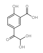 5-(2,2-dihydroxyacetyl)-2-hydroxybenzoic acid