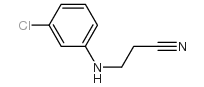 3-(3-chloroanilino)propanenitrile